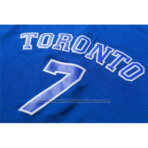 Maillot Toronto Raptors Kyle Lowry #7 Retro Bleu
